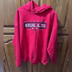 Men’s‎ Chicago Bulls Red Hoodie Size Large NWOT